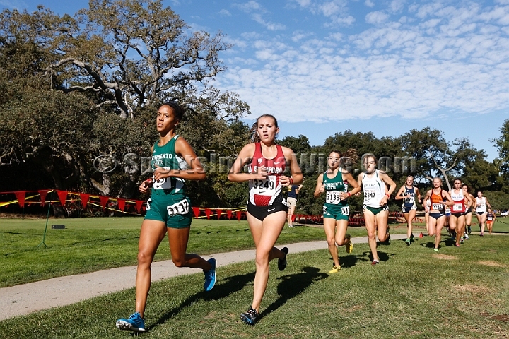 2015SIxcCollege-018.JPG - 2015 Stanford Cross Country Invitational, September 26, Stanford Golf Course, Stanford, California.